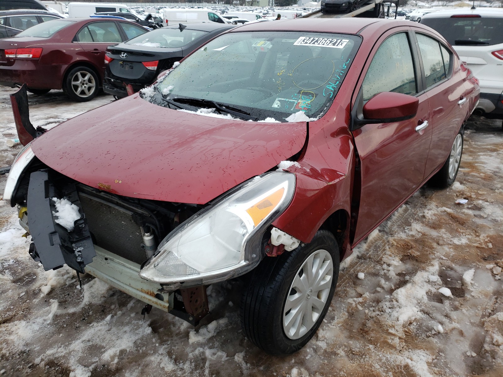 Photo 1 VIN: 3N1CN7AP2JL884517 - NISSAN VERSA S 