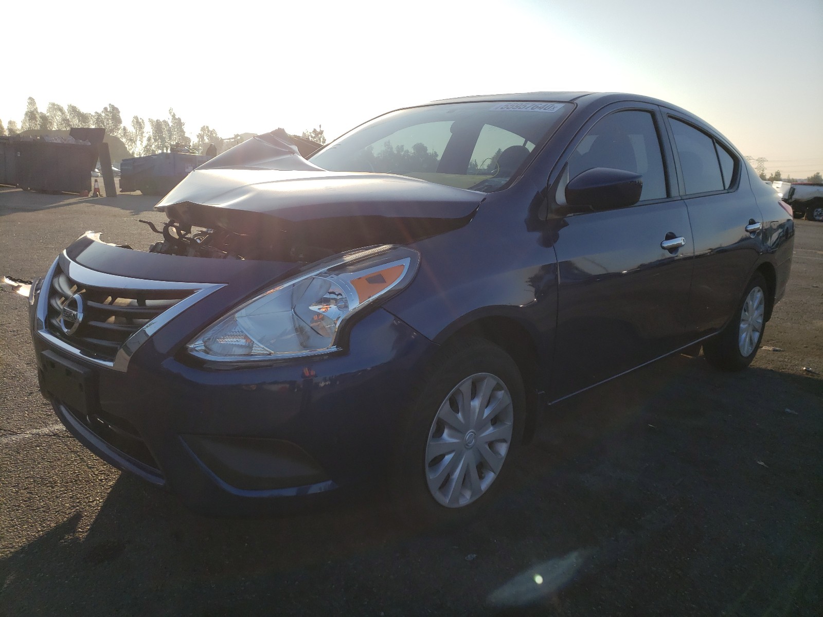 Photo 1 VIN: 3N1CN7AP2KL840647 - NISSAN VERSA S 