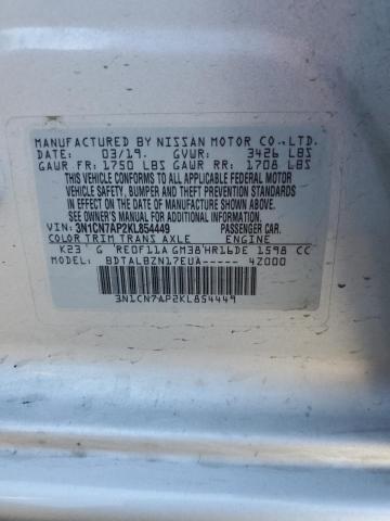 Photo 11 VIN: 3N1CN7AP2KL854449 - NISSAN VERSA 