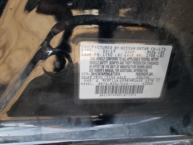 Photo 12 VIN: 3N1CN7AP2KL877374 - NISSAN VERSA S 