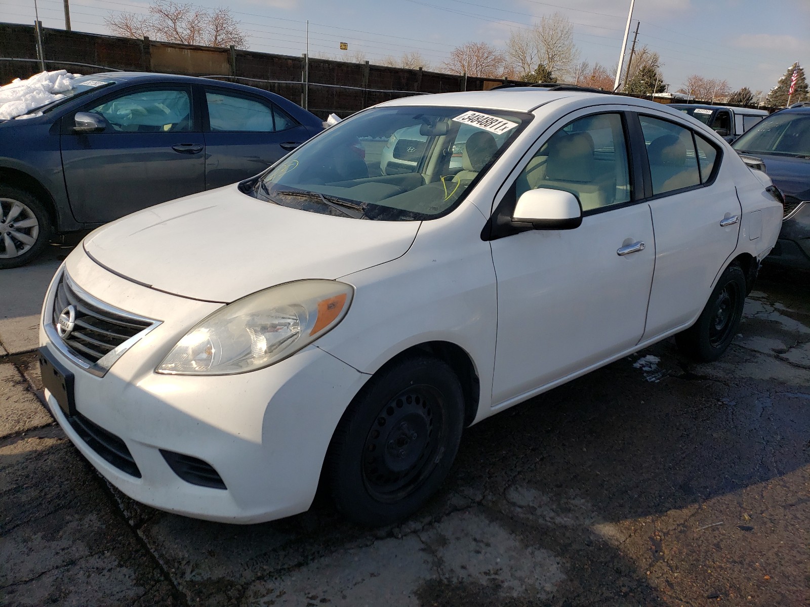 Photo 1 VIN: 3N1CN7AP3CL825849 - NISSAN VERSA S 