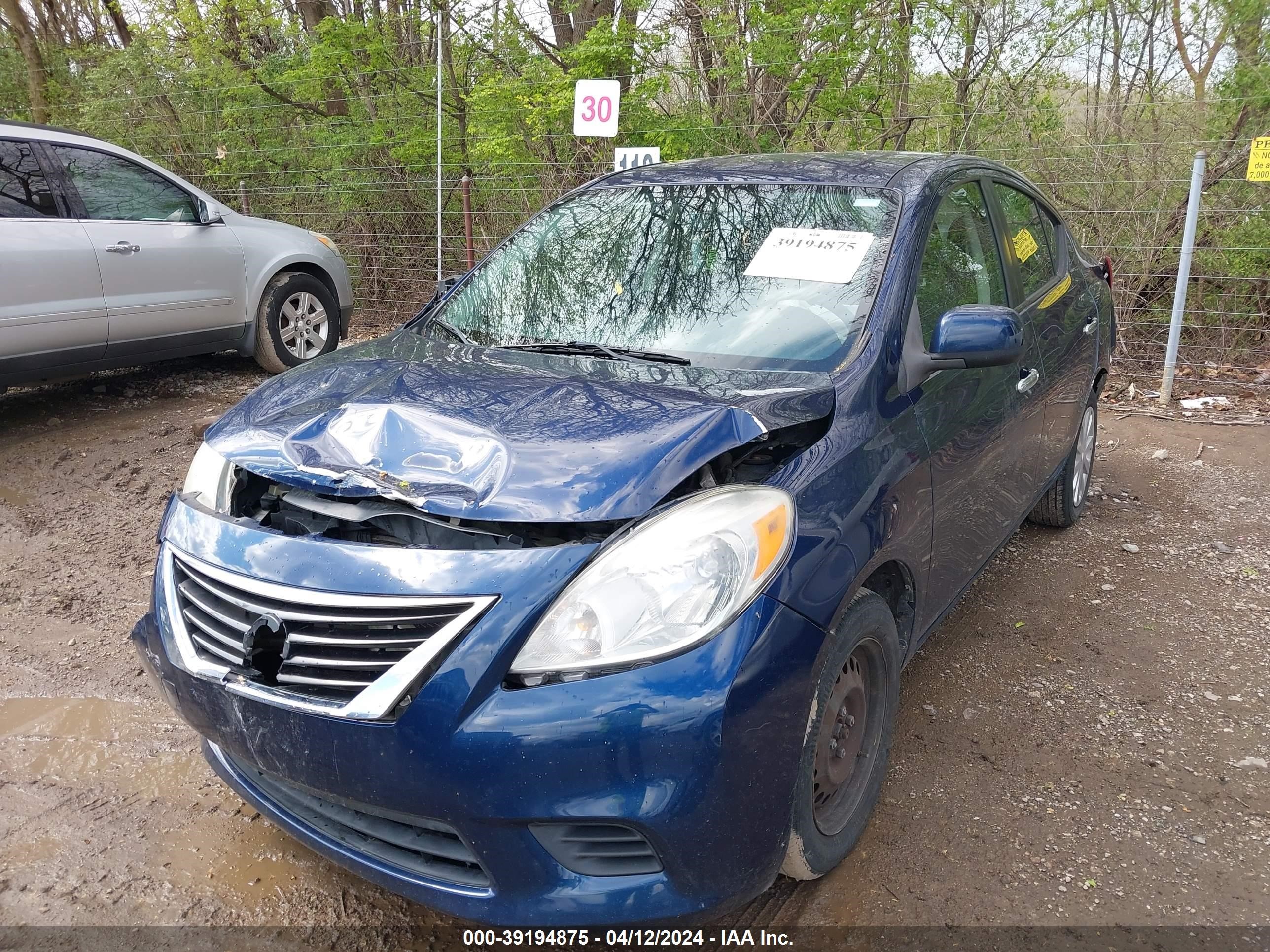 Photo 1 VIN: 3N1CN7AP3CL899417 - NISSAN VERSA 