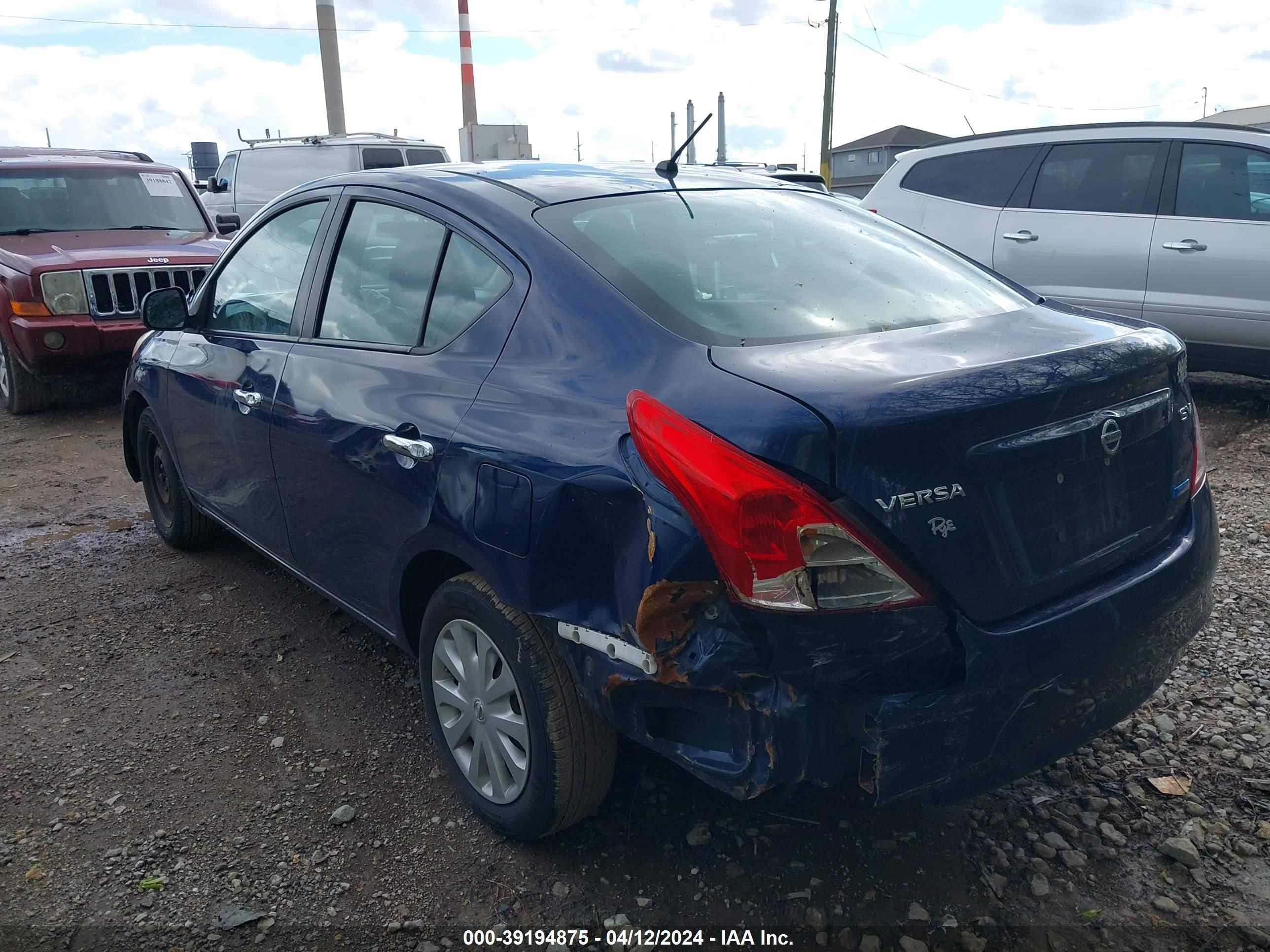 Photo 2 VIN: 3N1CN7AP3CL899417 - NISSAN VERSA 