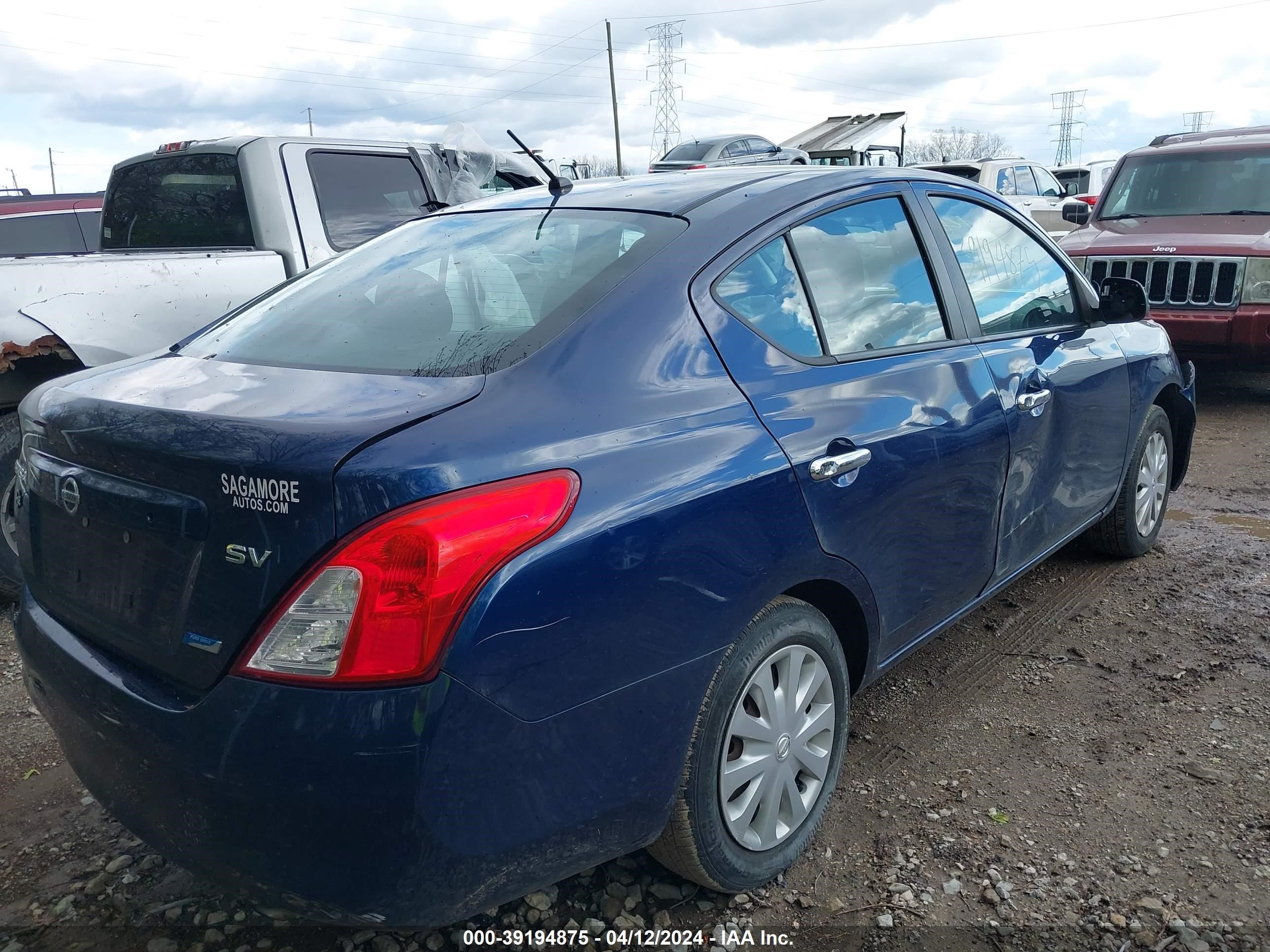 Photo 3 VIN: 3N1CN7AP3CL899417 - NISSAN VERSA 