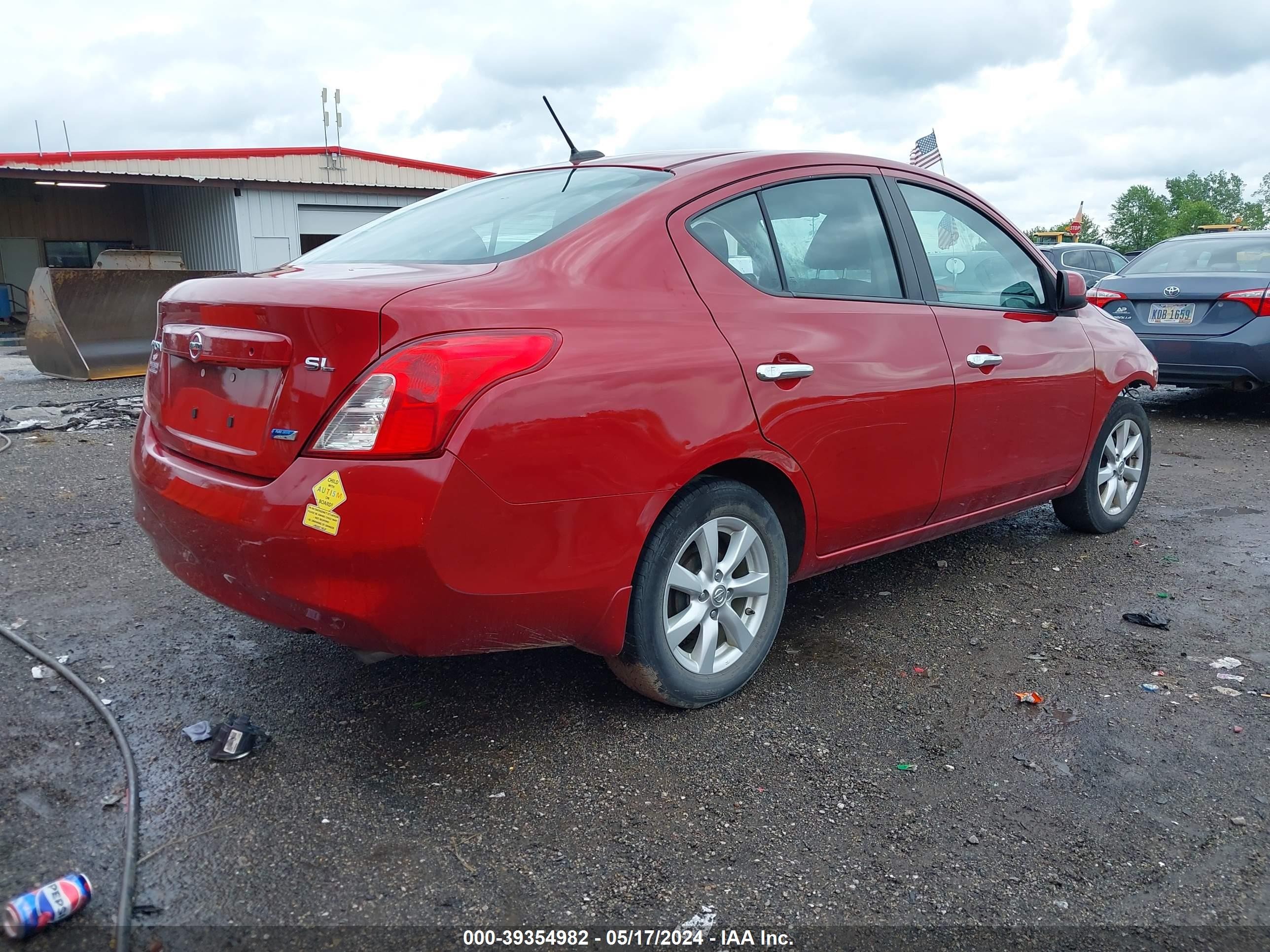 Photo 3 VIN: 3N1CN7AP3CL934635 - NISSAN VERSA 