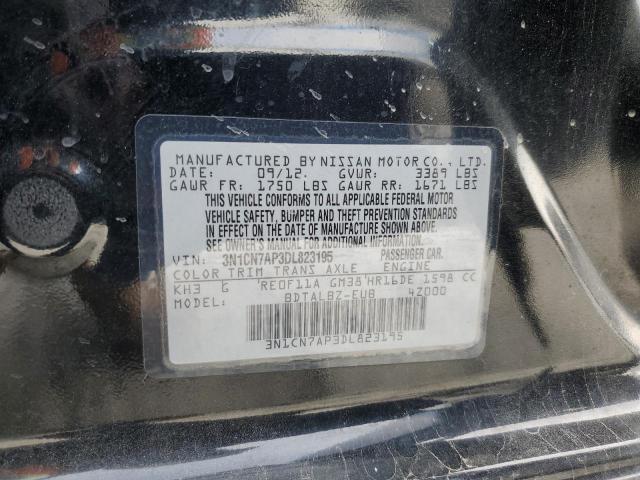 Photo 12 VIN: 3N1CN7AP3DL823195 - NISSAN VERSA 