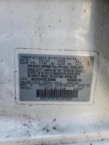 Photo 9 VIN: 3N1CN7AP3DL829885 - NISSAN VERSA S 