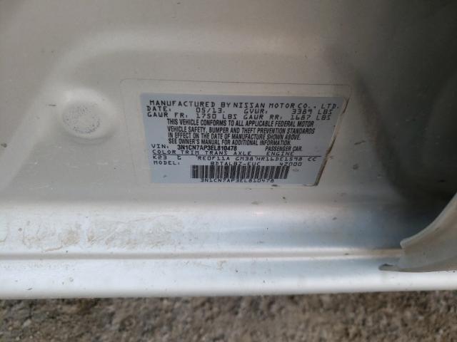 Photo 9 VIN: 3N1CN7AP3EL810478 - NISSAN VERSA S 