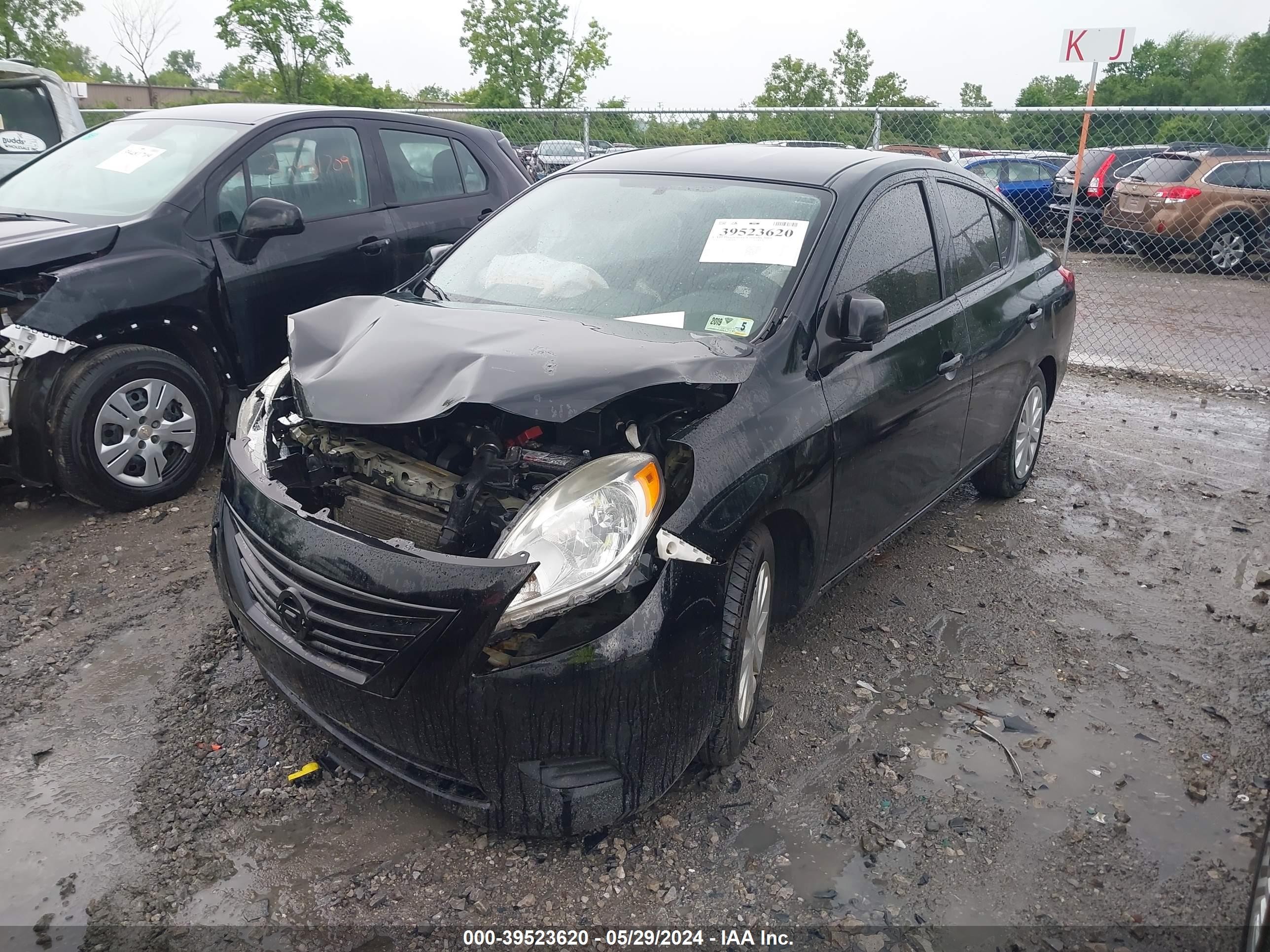 Photo 1 VIN: 3N1CN7AP3EL834120 - NISSAN VERSA 