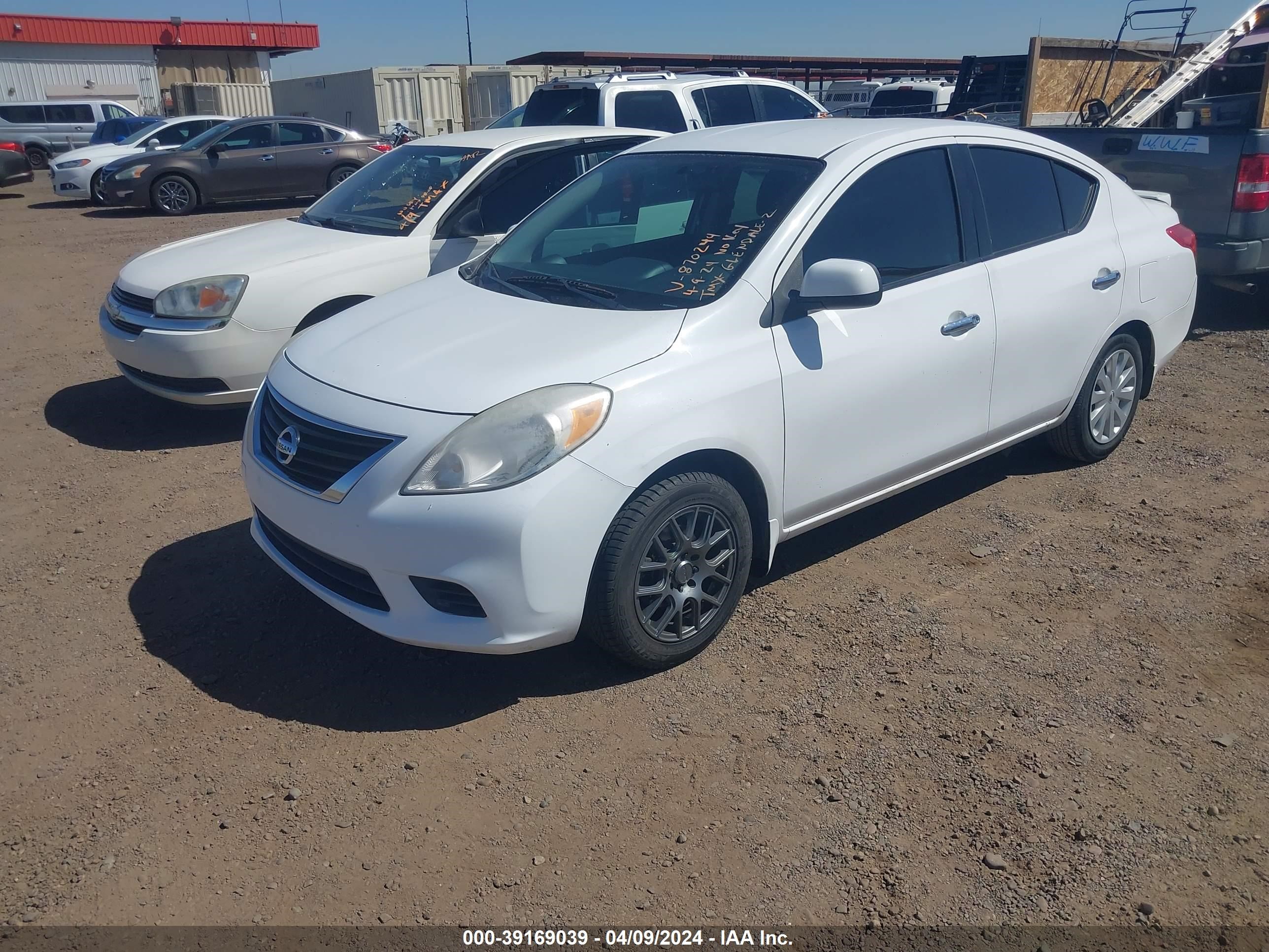 Photo 1 VIN: 3N1CN7AP3EL870244 - NISSAN VERSA 