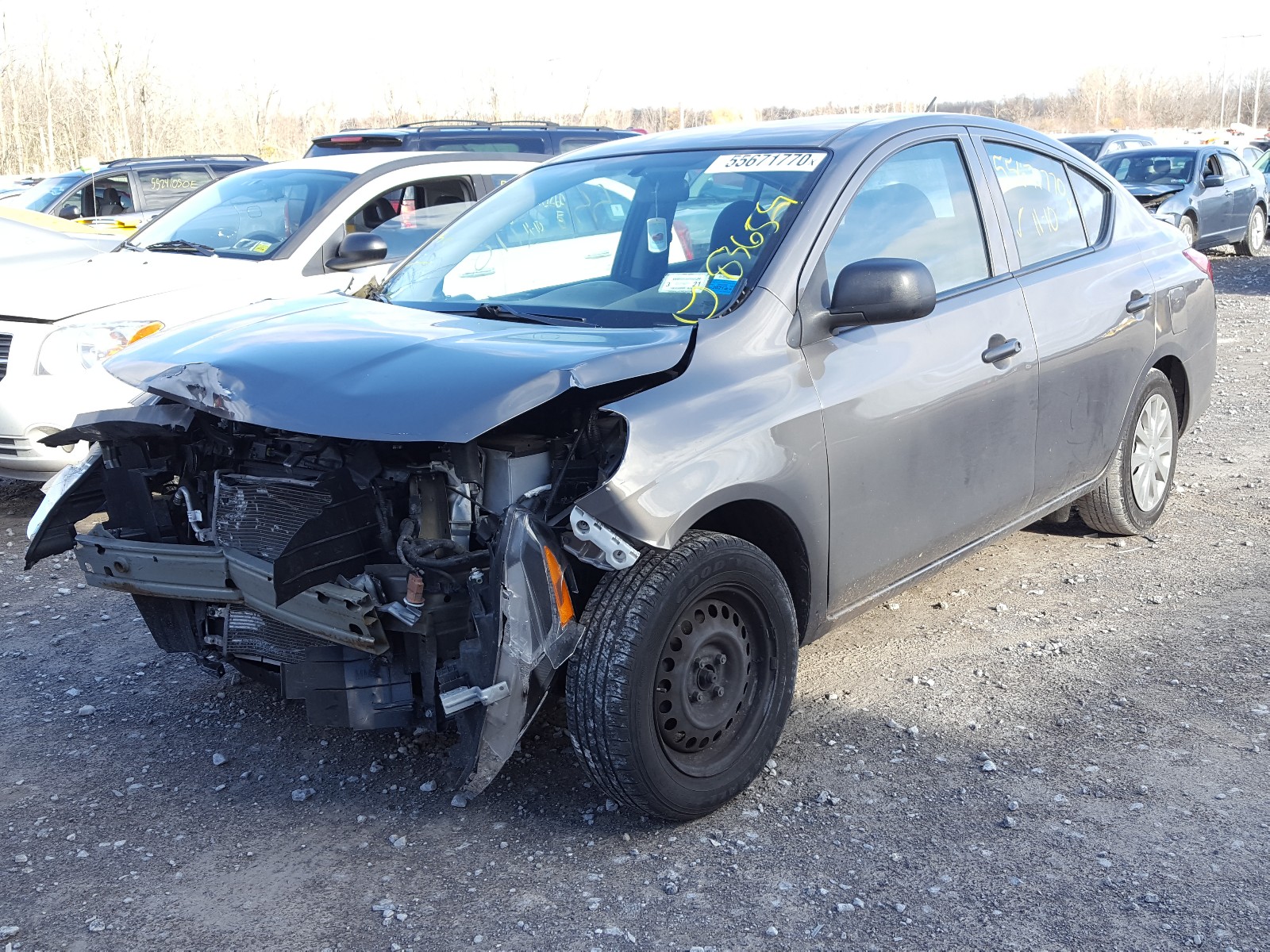 Photo 1 VIN: 3N1CN7AP3FL866728 - NISSAN VERSA 