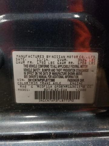 Photo 11 VIN: 3N1CN7AP3FL877390 - NISSAN VERSA S 