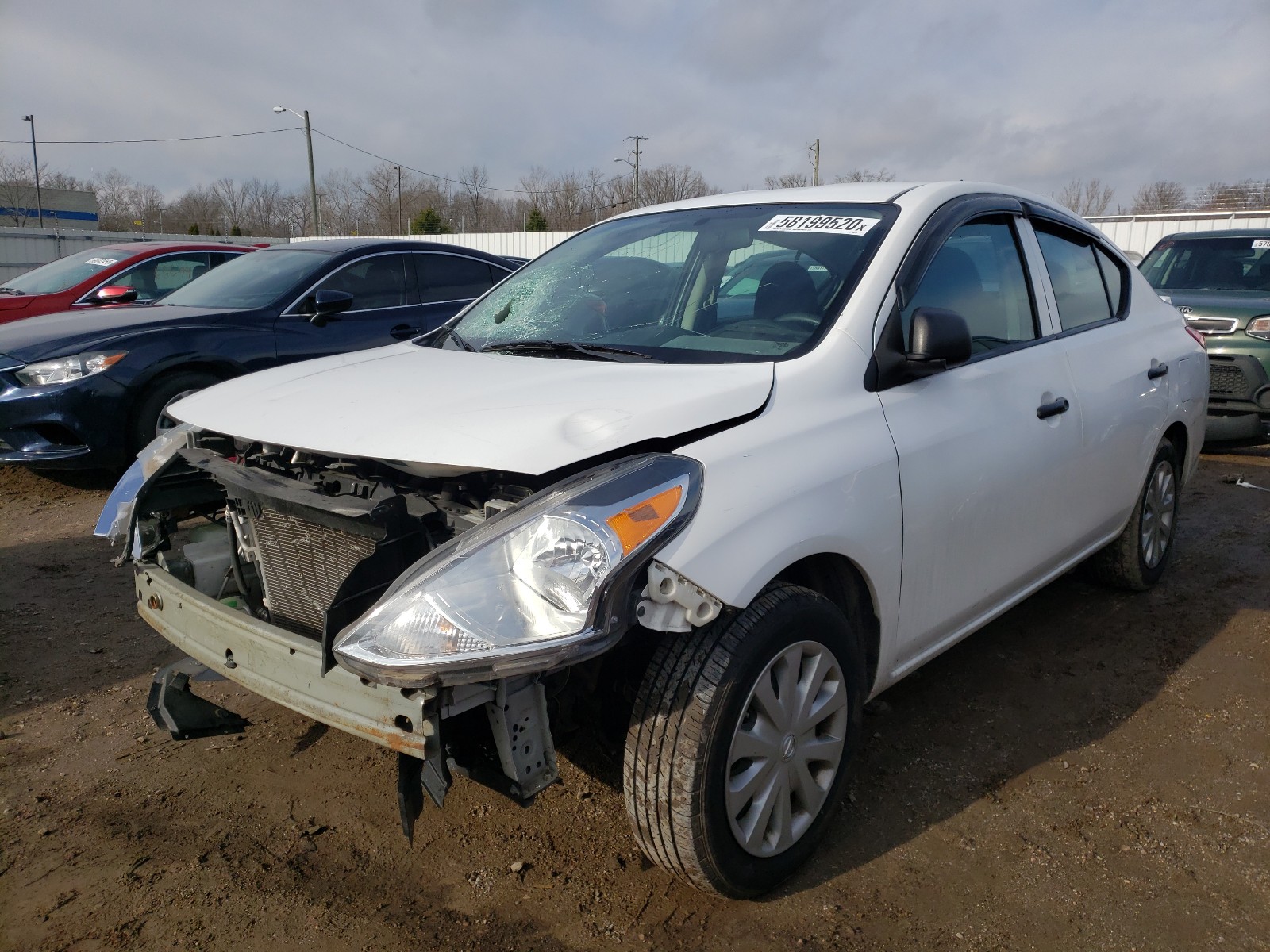 Photo 1 VIN: 3N1CN7AP3FL888373 - NISSAN VERSA S 