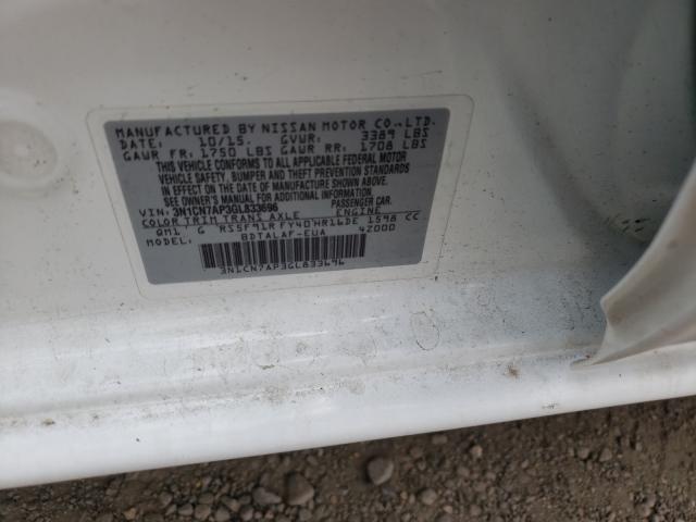 Photo 9 VIN: 3N1CN7AP3GL833696 - NISSAN VERSA S 