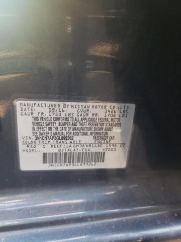 Photo 11 VIN: 3N1CN7AP3GL899262 - NISSAN VERSA S 