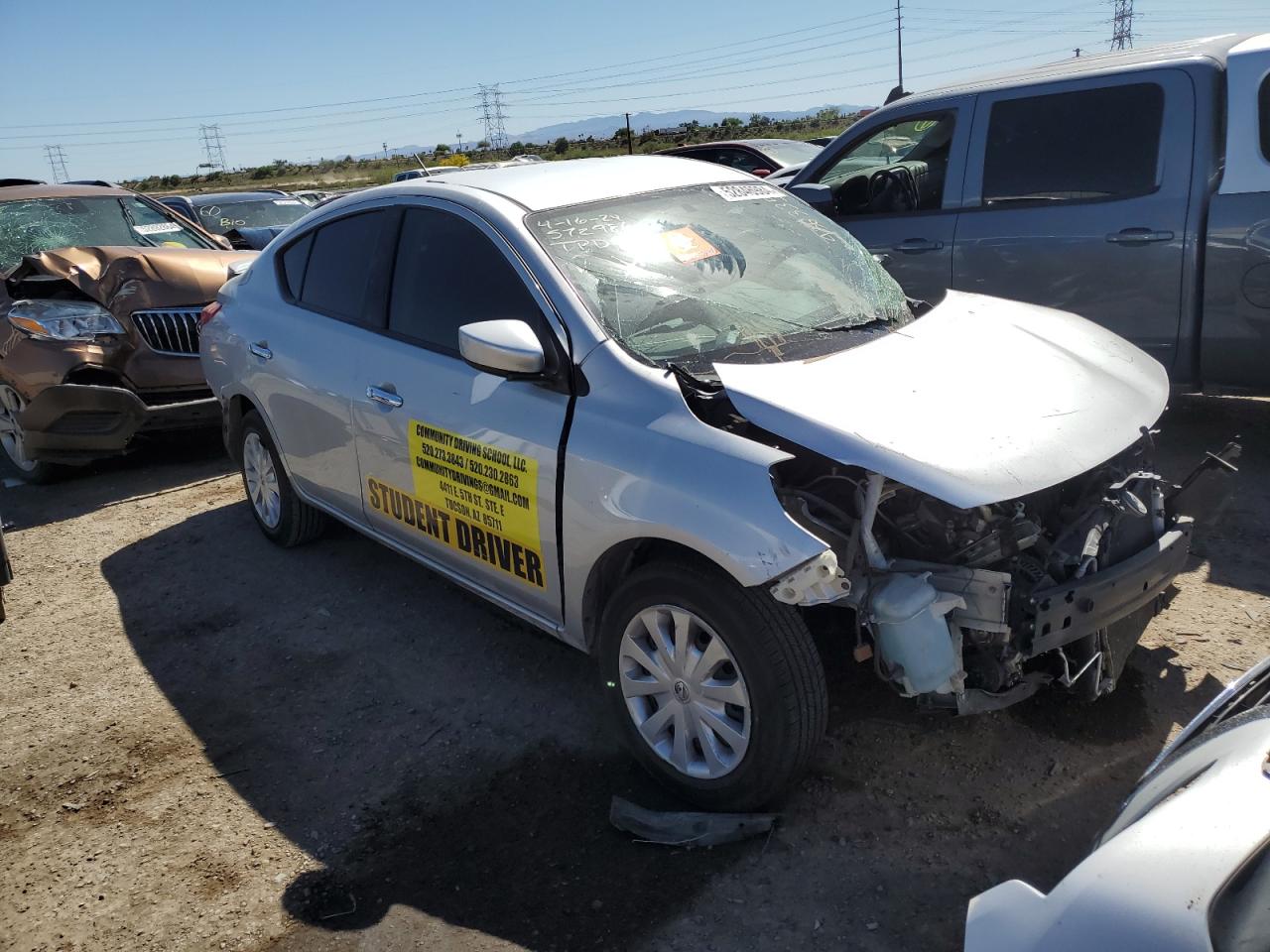 Photo 3 VIN: 3N1CN7AP3HK436335 - NISSAN VERSA 