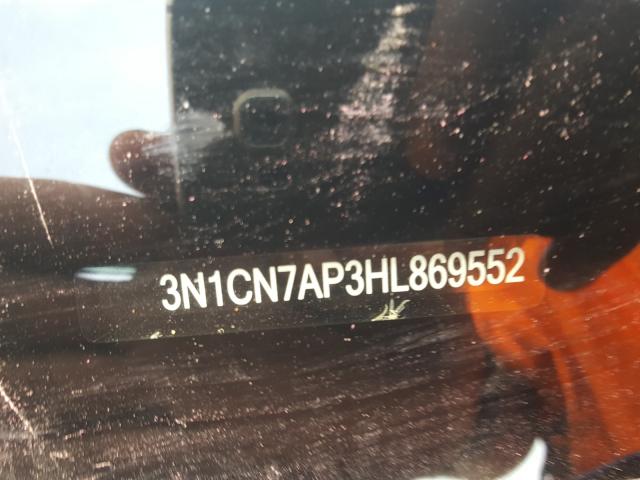 Photo 9 VIN: 3N1CN7AP3HL869552 - NISSAN VERSA S 