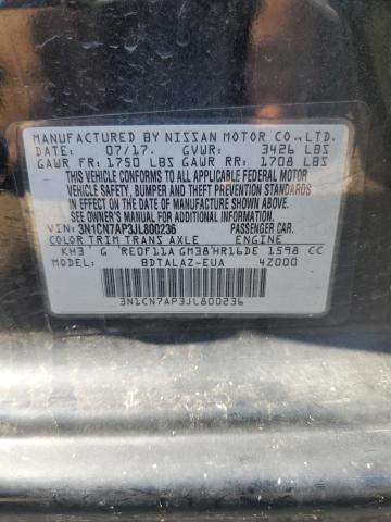 Photo 12 VIN: 3N1CN7AP3JL800236 - NISSAN VERSA S 