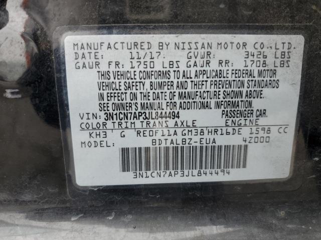 Photo 11 VIN: 3N1CN7AP3JL844494 - NISSAN VERSA 