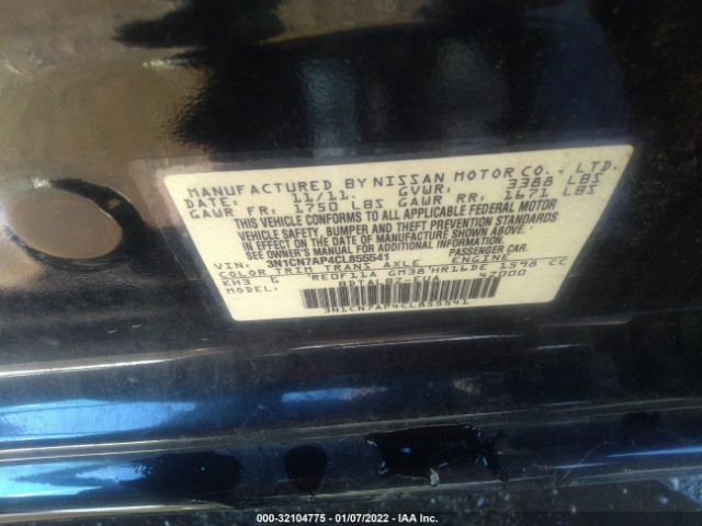 Photo 8 VIN: 3N1CN7AP4CL855541 - NISSAN VERSA 