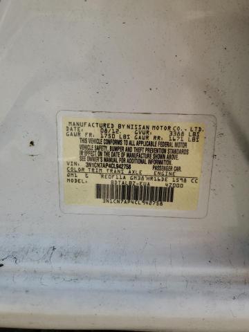 Photo 11 VIN: 3N1CN7AP4CL942758 - NISSAN VERSA 