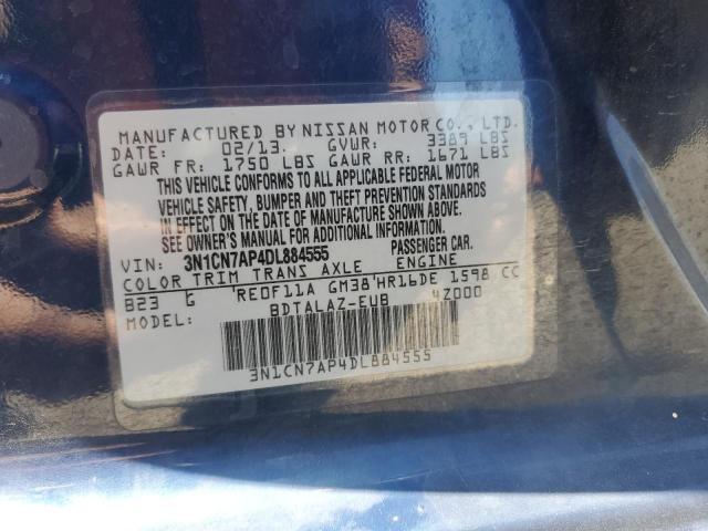 Photo 12 VIN: 3N1CN7AP4DL884555 - NISSAN VERSA S 