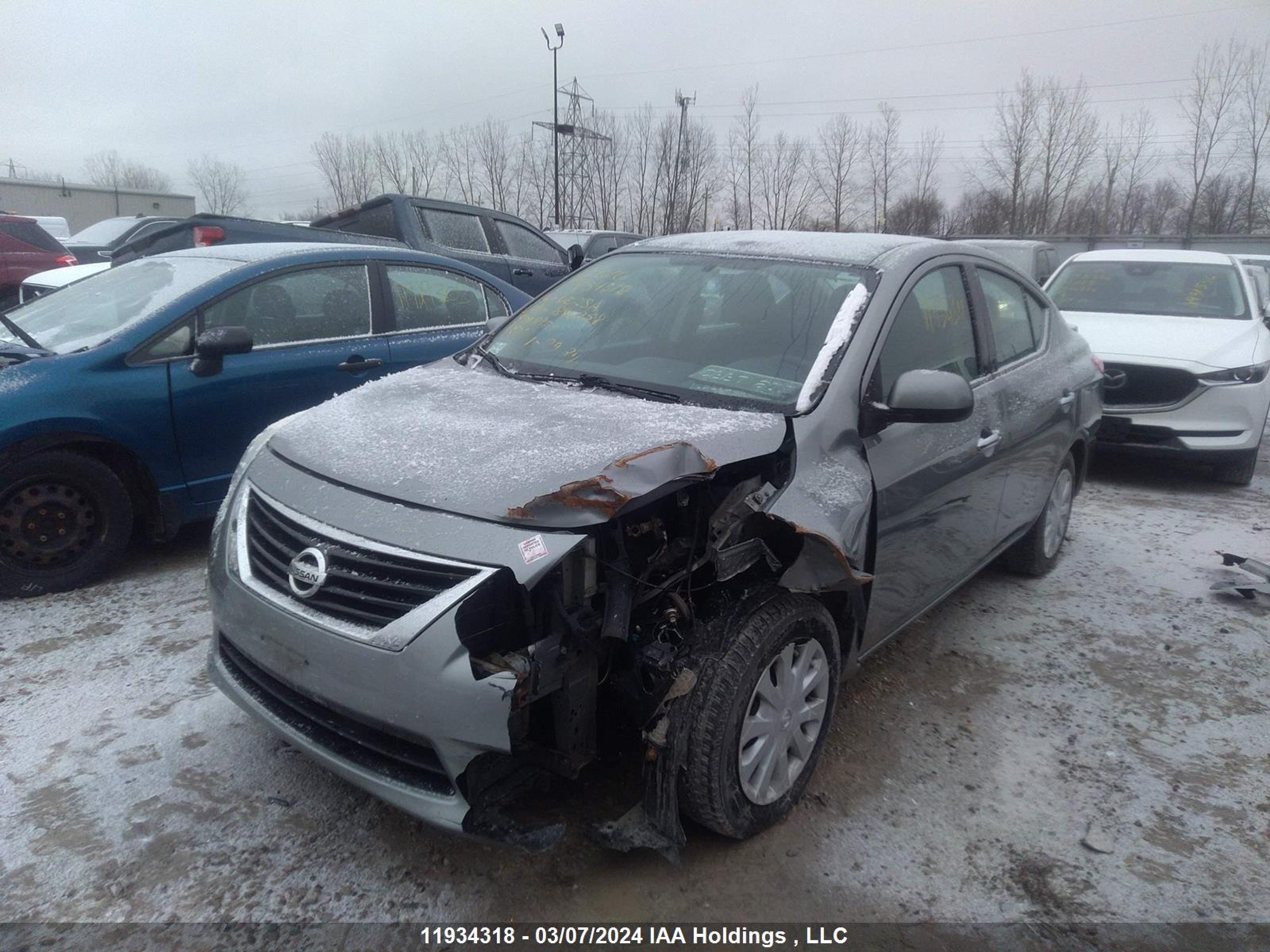 Photo 5 VIN: 3N1CN7AP4EL846258 - NISSAN VERSA 