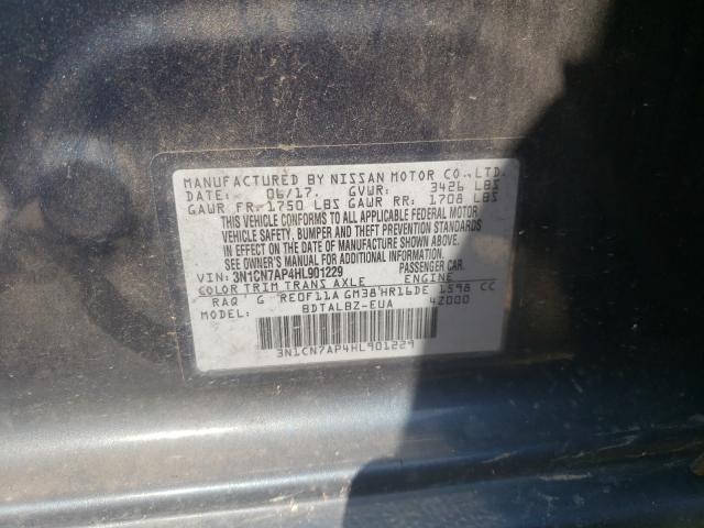 Photo 9 VIN: 3N1CN7AP4HL901229 - NISSAN VERSA S 