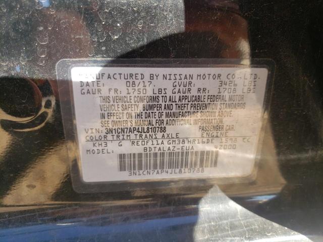 Photo 9 VIN: 3N1CN7AP4JL810788 - NISSAN VERSA 