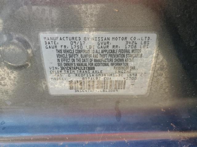 Photo 11 VIN: 3N1CN7AP4JL813089 - NISSAN VERSA S 