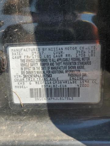 Photo 9 VIN: 3N1CN7AP4JL817563 - NISSAN VERSA S 