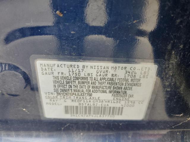 Photo 11 VIN: 3N1CN7AP4JL837750 - NISSAN VERSA S 