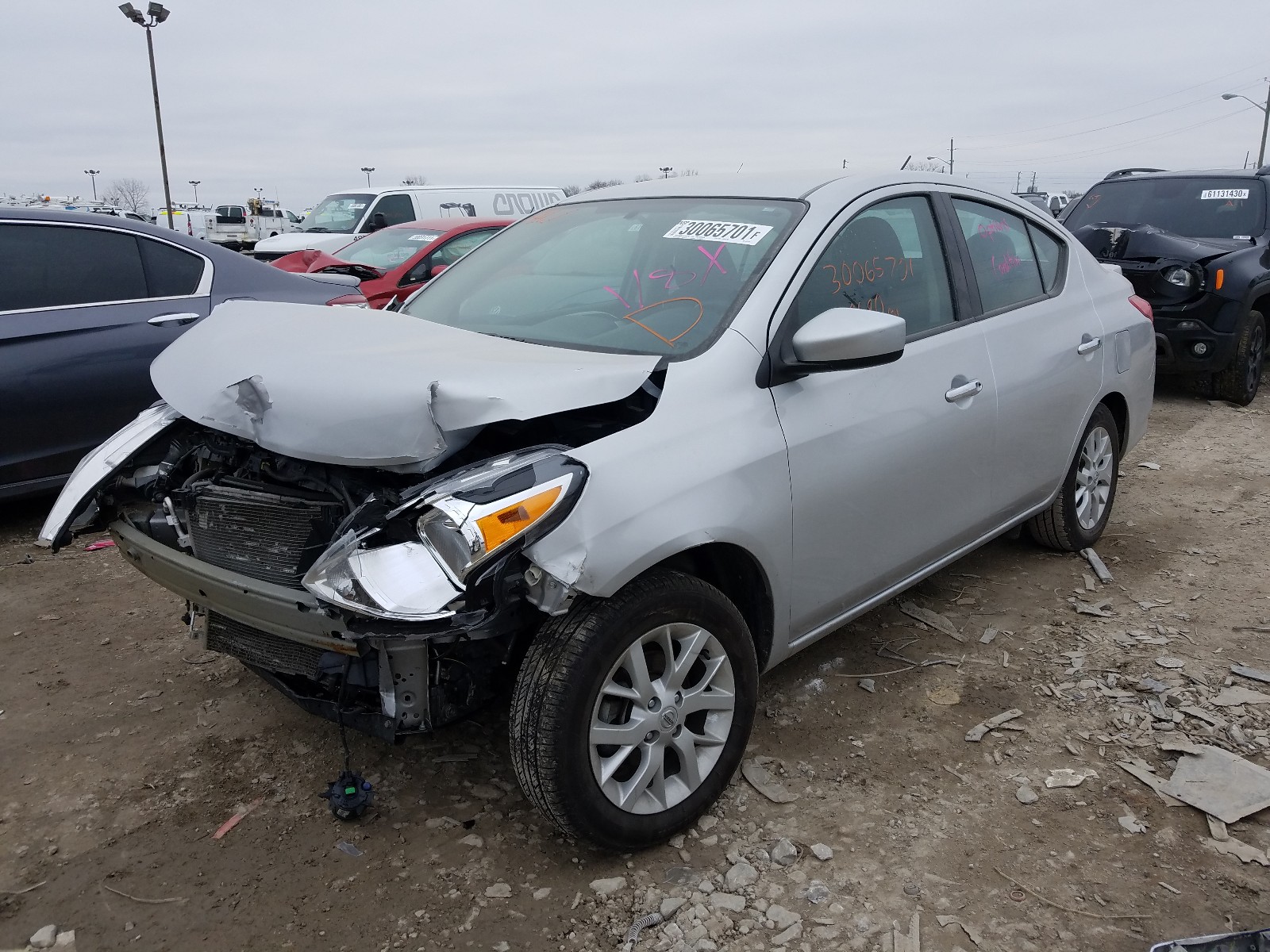 Photo 1 VIN: 3N1CN7AP4JL877424 - NISSAN VERSA S 