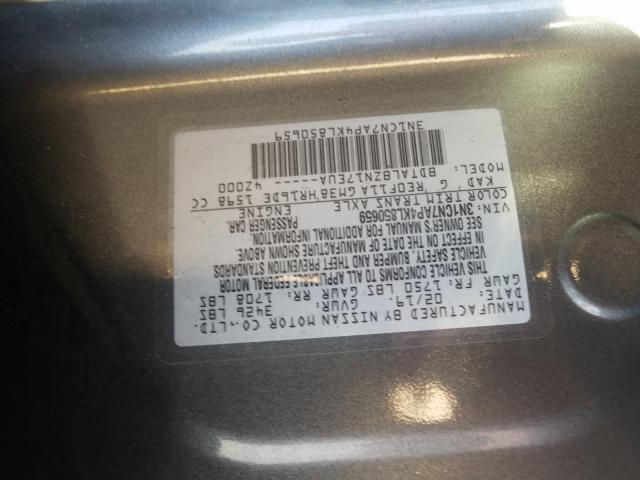 Photo 9 VIN: 3N1CN7AP4KL850659 - NISSAN VERSA S 