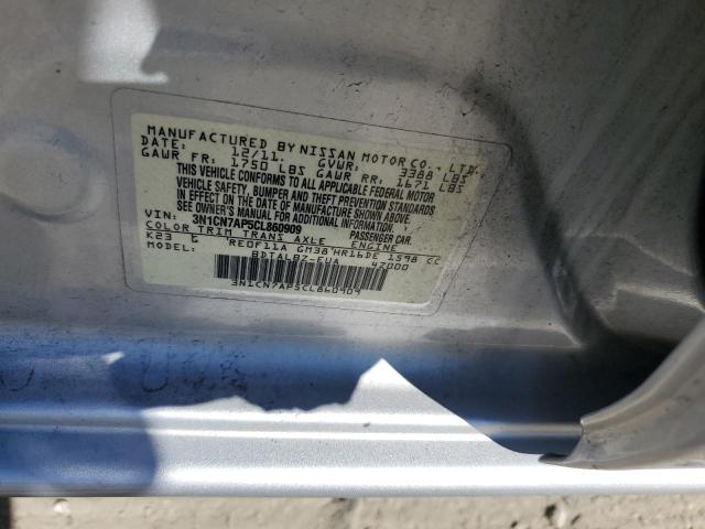 Photo 11 VIN: 3N1CN7AP5CL860909 - NISSAN VERSA 