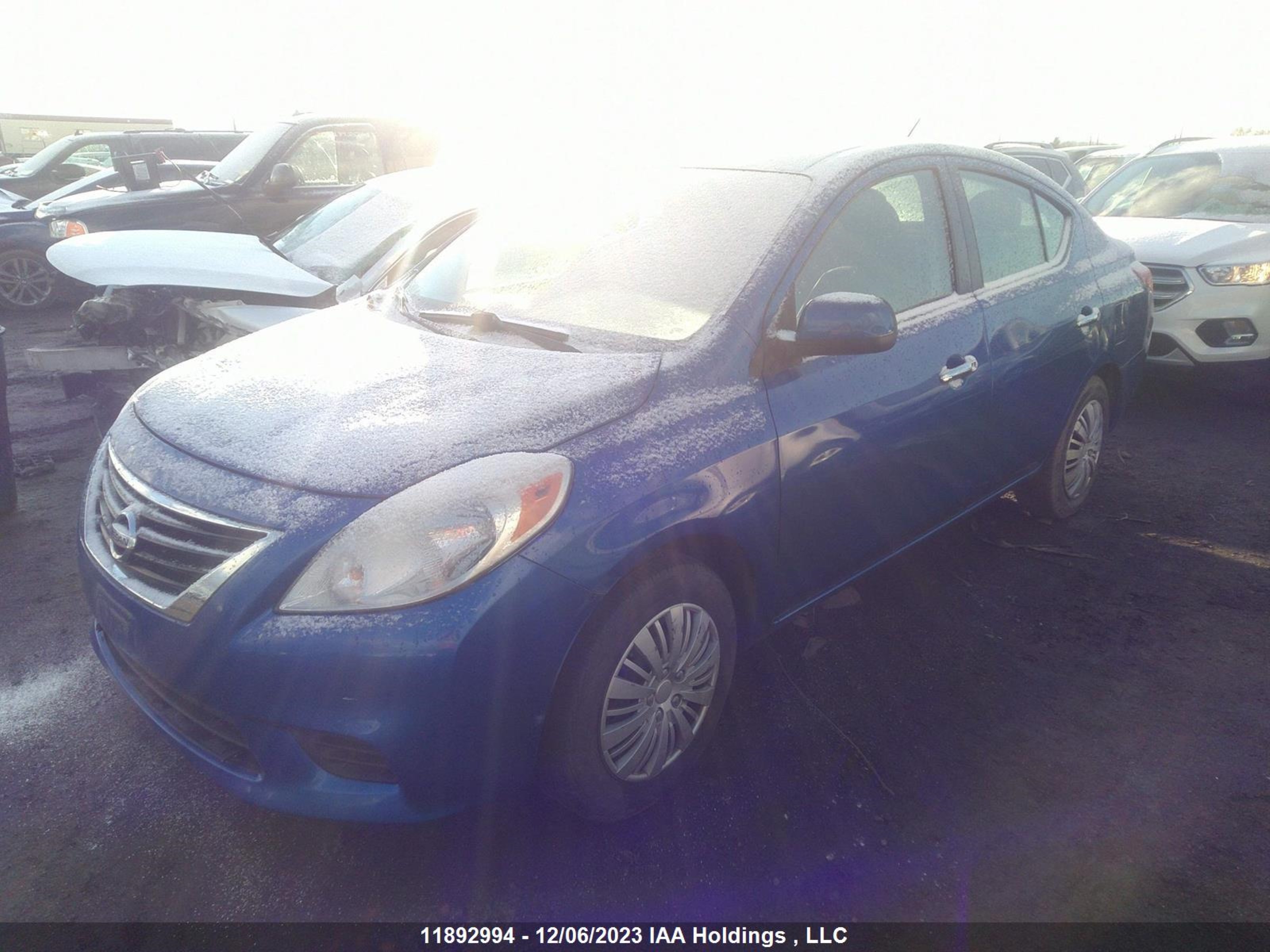 Photo 1 VIN: 3N1CN7AP5CL869593 - NISSAN VERSA 