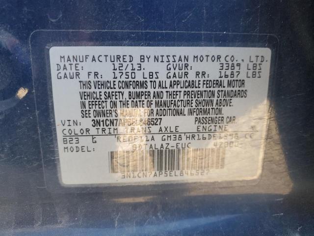 Photo 11 VIN: 3N1CN7AP5EL846527 - NISSAN VERSA S 