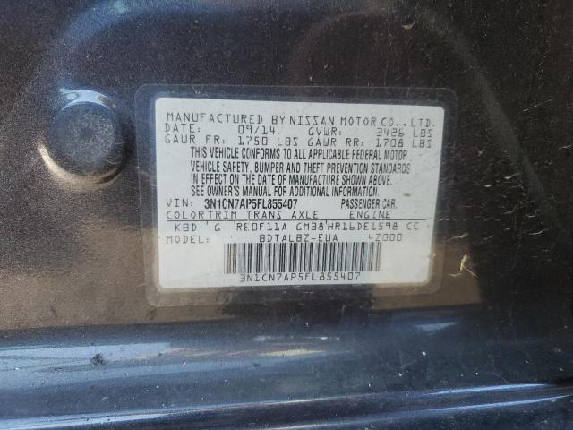 Photo 11 VIN: 3N1CN7AP5FL855407 - NISSAN VERSA 