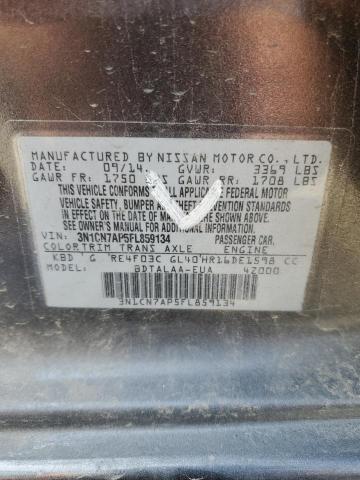 Photo 11 VIN: 3N1CN7AP5FL859134 - NISSAN VERSA 