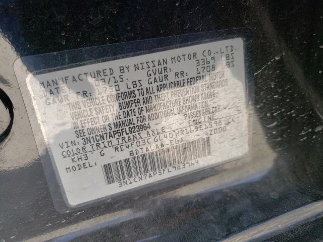 Photo 9 VIN: 3N1CN7AP5FL923964 - NISSAN VERSA S 