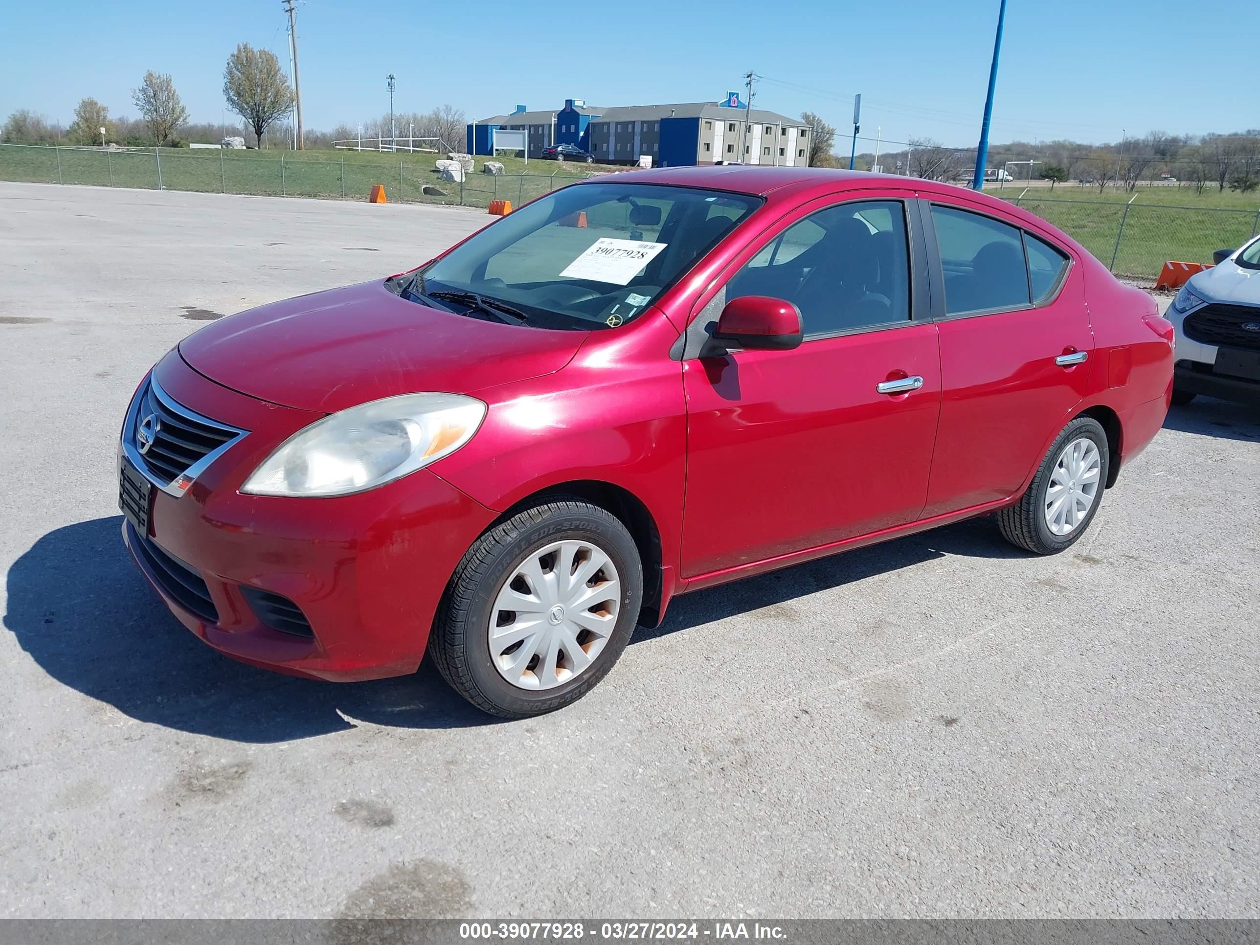 Photo 1 VIN: 3N1CN7AP6CL856268 - NISSAN VERSA 