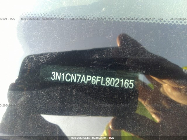 Photo 8 VIN: 3N1CN7AP6FL802165 - NISSAN VERSA 