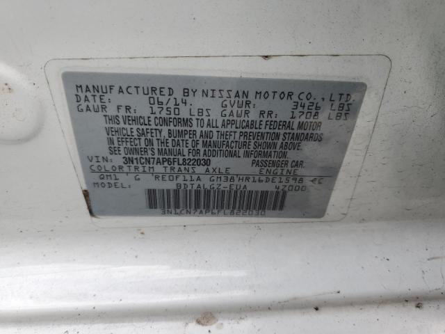 Photo 11 VIN: 3N1CN7AP6FL822030 - NISSAN VERSA 