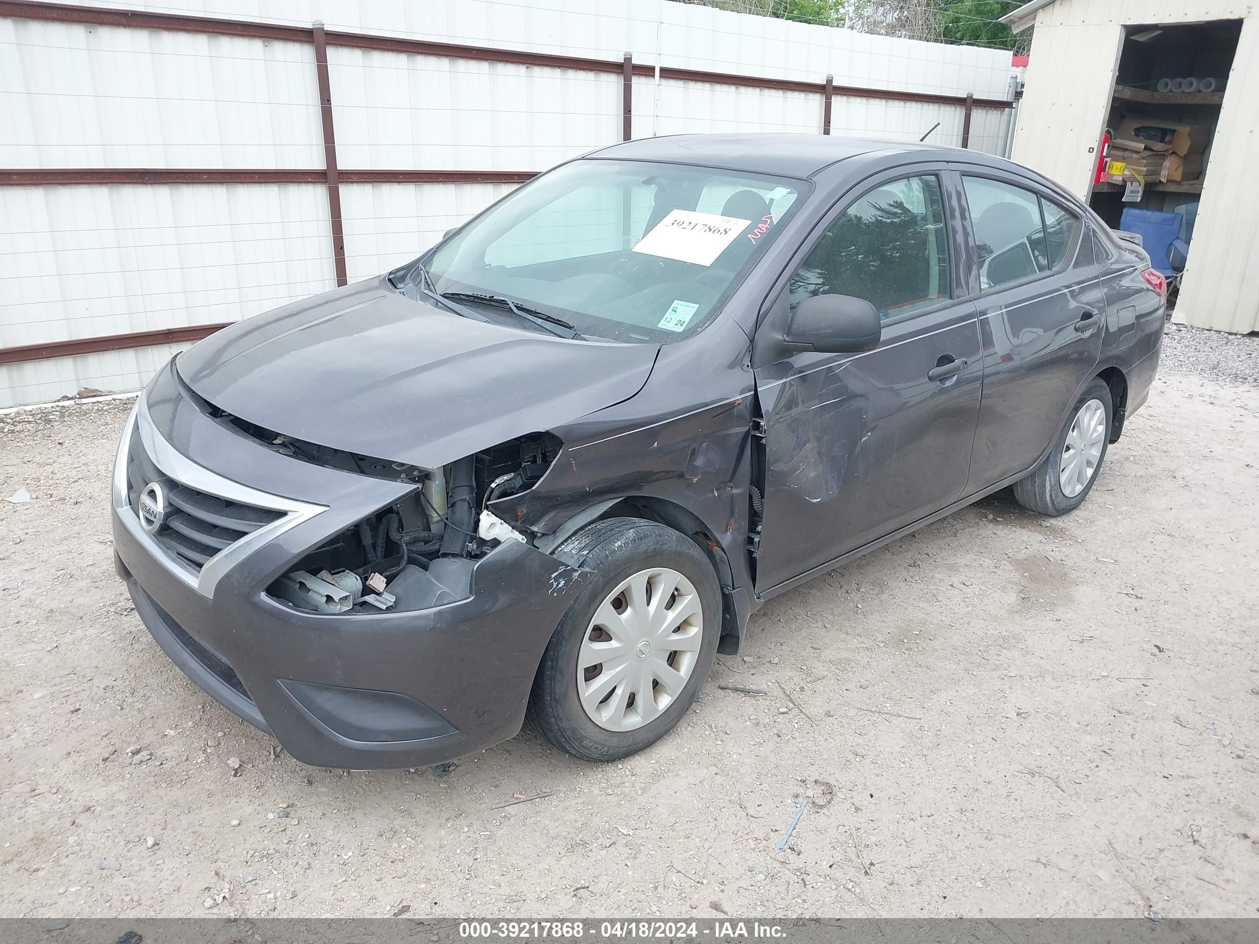 Photo 1 VIN: 3N1CN7AP6FL892580 - NISSAN VERSA 