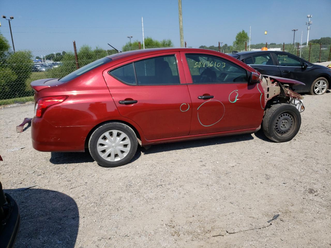 Photo 2 VIN: 3N1CN7AP6HL836805 - NISSAN VERSA 