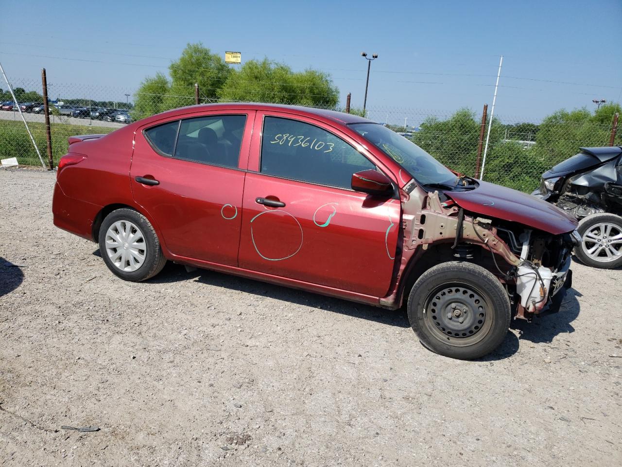 Photo 3 VIN: 3N1CN7AP6HL836805 - NISSAN VERSA 