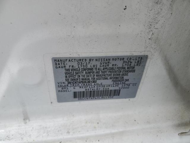 Photo 12 VIN: 3N1CN7AP6HL861302 - NISSAN VERSA 