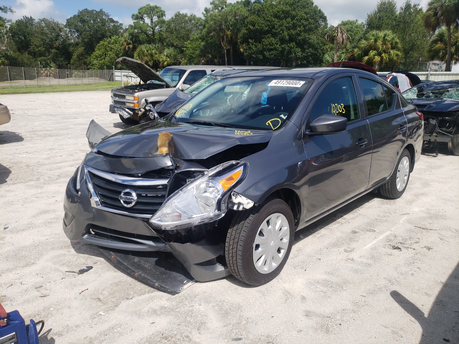 Photo 1 VIN: 3N1CN7AP6KL836486 - NISSAN VERSA S 