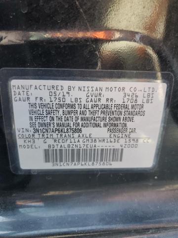 Photo 12 VIN: 3N1CN7AP6KL875806 - NISSAN VERSA 