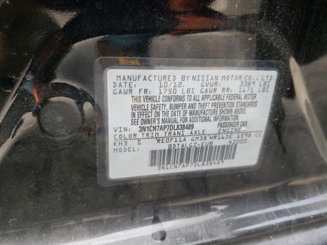 Photo 9 VIN: 3N1CN7AP7DL838489 - NISSAN VERSA S 